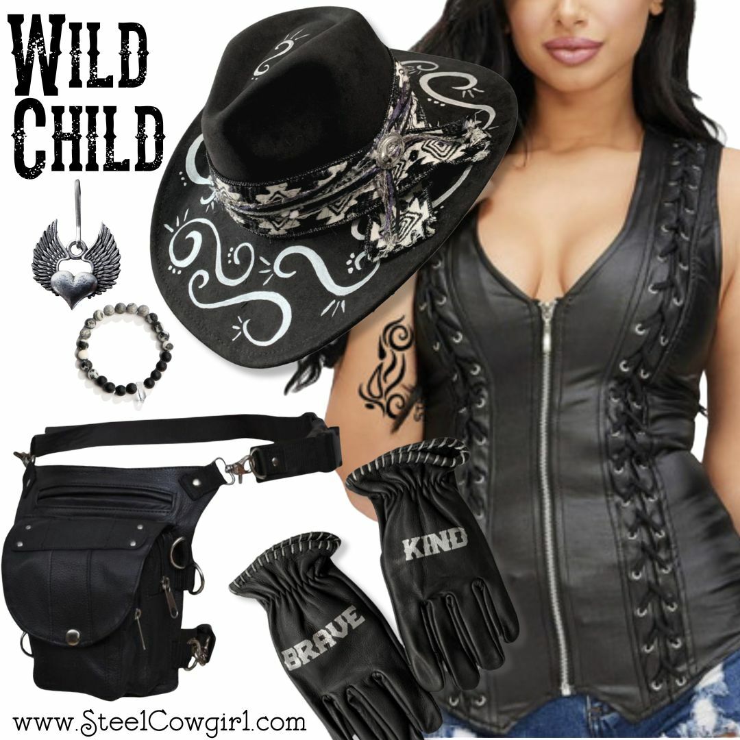 Steel Cowgirl Wild Child Set