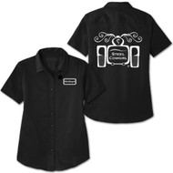 Steel Cowgirl Trike Black Motorcycle Workshirt