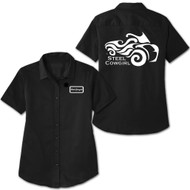 Steel Cowgirl Spyder / Ryker Black Motorcycle Workshirt