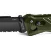 Couteau de poche Cac® serration PA6 vert olive