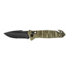 Couteau de poche Cac® S200 serration PA6 vert olive