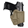 Holster droitier Vegatek Short VKS8 tan pour PAMAS MAS-G1