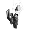 Holster droitier Vegatek Short VKS8 tan pour PAMAS MAS-G1