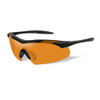 Lunettes de protection balistiques Vapor 2,5 noir écrans fumé/incolore/orange