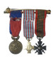 Barrette médailles miniatures ww2  #1