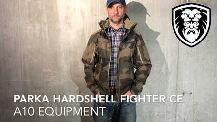 Présentation Parka Hardshell Fighter CE de chez A10 Equipment