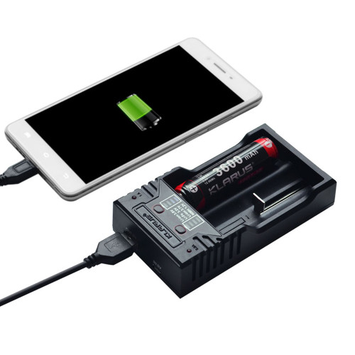 Chargeur pour 2 batteries rechargeables Chargeur pour 2 batteries rechargeables