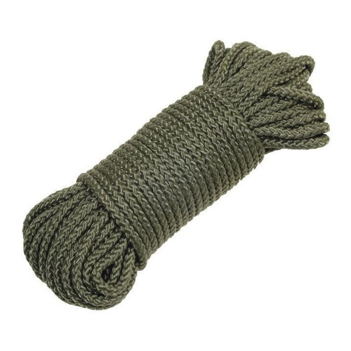 Paracorde expédition Ø 3 mm - longueur 15 m vert olive Paracorde expédition Ø 3 mm - longueur 15 m vert olive