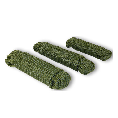 Paracorde expédition Ø 5 mm - longueur  15 m vert olive Paracorde expédition Ø 5 mm - longueur  15 m vert olive