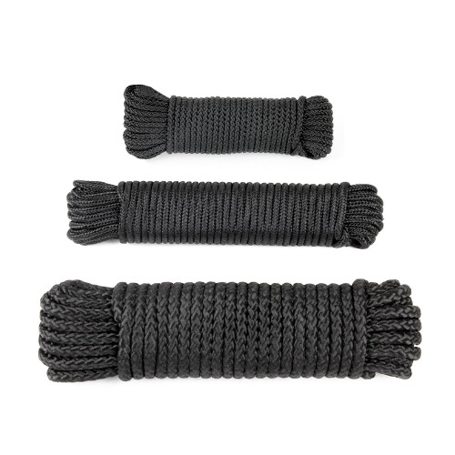 Paracorde expédition Ø 7 mm - longueur 15 m noir Paracorde expédition Ø 7 mm - longueur 15 m noir