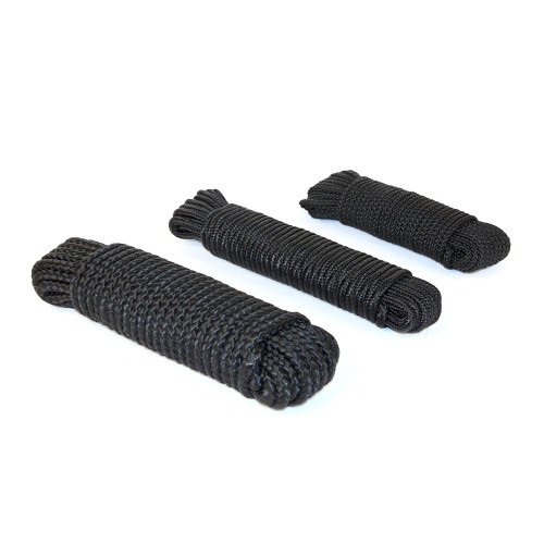 Paracorde expédition Ø 7 mm - longueur 15 m noir Paracorde expédition Ø 7 mm - longueur 15 m noir