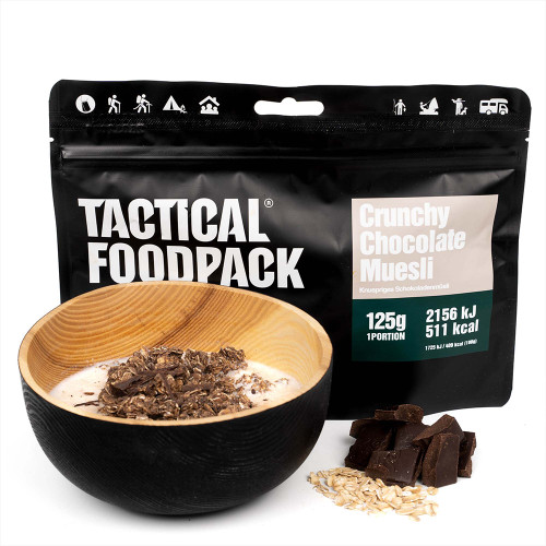 Ration de survie - Muesli croquant au chocolat Ration de survie - Muesli croquant au chocolat