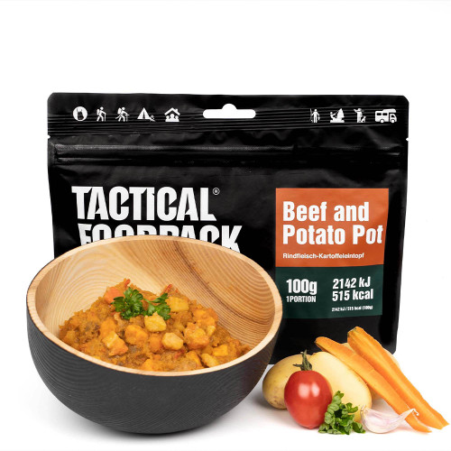 Ration de survie - Boeuf et purée de pommes de terre Ration de survie - Boeuf et purée de pommes de terre