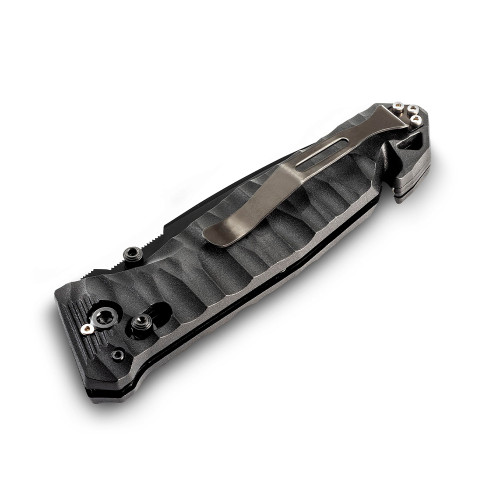 Couteau de poche Cac® S200 serration PA6 noir Couteau de poche Cac® S200 serration PA6 noir