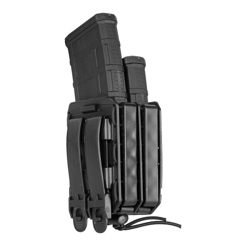 Porte-chargeur double Bungy 8BL noir pour M4/AR15 Porte-chargeur double Bungy 8BL noir pour M4/AR15