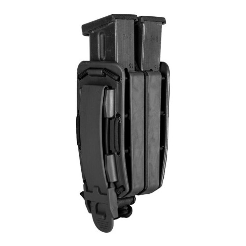 Porte-chargeur double Bungy 8BL noir pour pistolet automatique Porte-chargeur double Bungy 8BL noir pour pistolet automatique