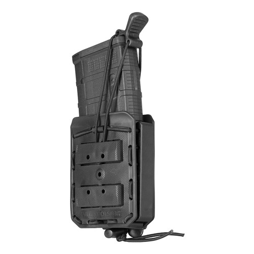 Elastique de serrage embout antidérapant noir pour porte-chargeur Bungy Elastique de serrage embout antidérapant noir pour porte-chargeur Bungy