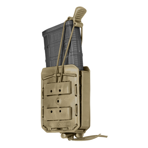 Elastique de serrage embout antidérapant tan pour porte-chargeur Bungy Elastique de serrage embout antidérapant tan pour porte-chargeur Bungy