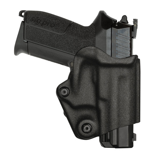 Holster droitier Vegatek Short VKS8 noir pour GLOCK 17/19/22/23/26/27