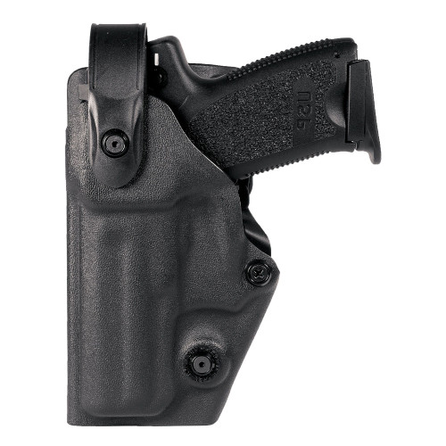 Holster gaucher Vegatek Top VKT8 noir pour GLOCK 17/19/22/23