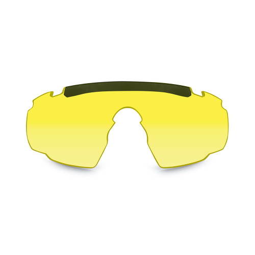 Ecran jaune pour lunettes de protection balistiques Saber Advanced