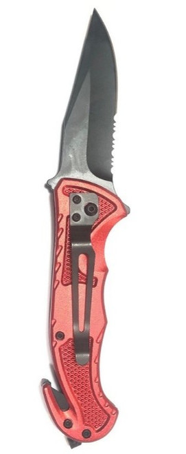 Couteau "Rescue" rouge Couteau "Rescue" rouge
