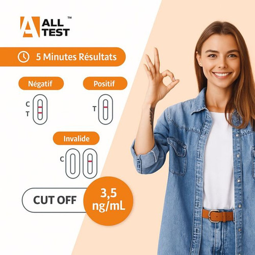 Alltest Test rapide THC salivaire