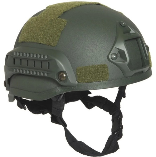 Casque MICH 2002, vert olive, occasion