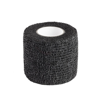 Lot Bandes Auto-agrippantes Adhésives 50mm Noir - Crochet + Velours