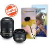 Nikon Macro & Portrait 85mm f/3.5 and 35mm f/1.8 Two Lens Kit