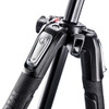 Manfrotto - MT190X3 3-Section Aluminum Tripod with MVH500AH Fluid Head Hybrid Video Kit