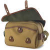 Billingham S3 Shoulder Bag (Khaki Canvas/Tan Leather)