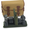 Billingham S3 Shoulder Bag (Khaki Canvas/Tan Leather)