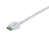 Monoprice 2ft Ultra Slim Series USB 3.0 Cable, A Male to Micro B Male, White