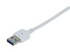 Monoprice 2ft Ultra Slim Series USB 3.0 Cable, A Male to Micro B Male, White