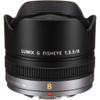 Panasonic - Lumix fisheye 8mm G Vario f/3.5 Lens