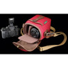 Billingham 72 Small Camera Bag (Burgundy Canvas/Chocolate Leather)