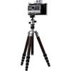MeFOTO RoadTrip Classic Leather Edition Tripod (Carbon Fiber, Titanium with Brown Leather)