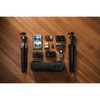 MeFOTO RoadTrip Classic Leather Edition Tripod (Carbon Fiber, Titanium with Brown Leather)