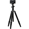 MeFOTO RoadTrip Classic Leather Edition Tripod (Aluminum, Black with Black Leather)