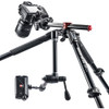 Manfrotto MT190XPRO4 4Section Aluminum Tripod Legs with Q90 Column (Black)