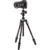 Manfrotto - Befree Advanced Carbon Fiber Travel Tripod with 494 Ball Head (Twist Locks, Black)