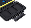Rugged Water-Resistant Storage Memory Card Case Protector for 6 XQD Cards