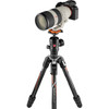 Manfrotto Befree GT Travel Carbon Fiber Tripod with 496 Ball Head for Sony a Series Cameras (Black)