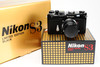 Nikon S3 limited edition, Rangefinder film camera with 50mm f1.4 and case, Black