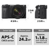 Sony - Alpha a6600 Mirrorless Digital Camera with 18-135mm Lens