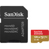 SanDisk 128GB Extreme MicroSDXC UHS-I Memory Card with Adapter - A