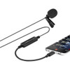 Saramonic LavMicro-UC Omnidirectional Lavalier Mic for USB-C Devices with Signal Converter