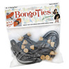 BongoTies 5" Elastic Cable Ties (10-Pack, Black)