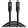 Tether Tools TetherPro USB Type-C Male to USB Type-C Male Cable (3', Black)